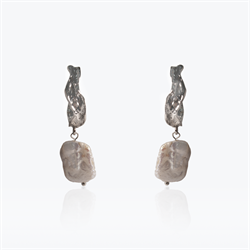 Серьги Подвеска барочная жемчужина 1922