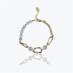 Браслет Мятые звенья бр700946-3