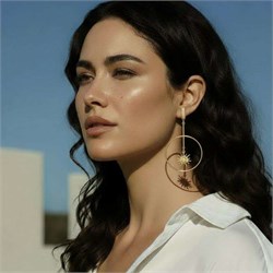 Серьги Солнечная асимметрия с9088901-3