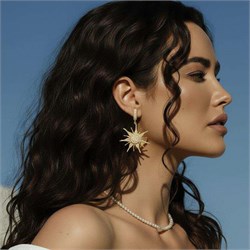 Серьги Солнечная асимметрия с9088901-3