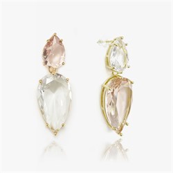Серьги Асимметричный кристалл с900538-3