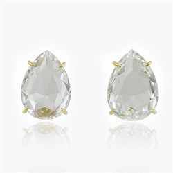 Серьги Капля хрустальная кр340080-3