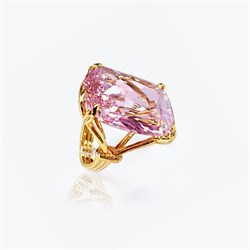 Кольцо Роскошный розовый кристалл к500022-3