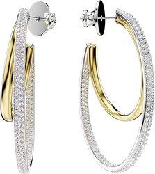 Серьги полукольца биколор Swarovski Hyperbola 5702400 5702400