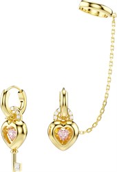 Серьги хаггисы + каффа на цепочке Swarovski Idyllia 5737294 5737294