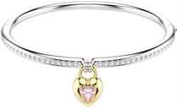 Жесткий браслет с подвеской "Сердце" Swarovski Idyllia 5737266 5737266