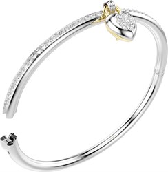 Жесткий браслет с подвеской "Сердце" Swarovski Idyllia 5737266 5737266