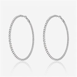Серьги SH0998-1 "Кольца огромные из шариков" (Норвегия) SH0998-1