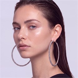 Серьги SH0998-1 "Кольца огромные из шариков" (Норвегия) SH0998-1