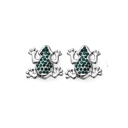 Серьги 22647R 205 Лягушка 22647R