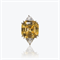 Кольцо с шикарным желтым камнем - фото 4604