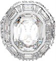 Кольцо коктейльное Swarovski Mesmera 5674299 5674299