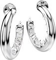 Серьги полукольца Swarovski Sublima 5723288 5723288